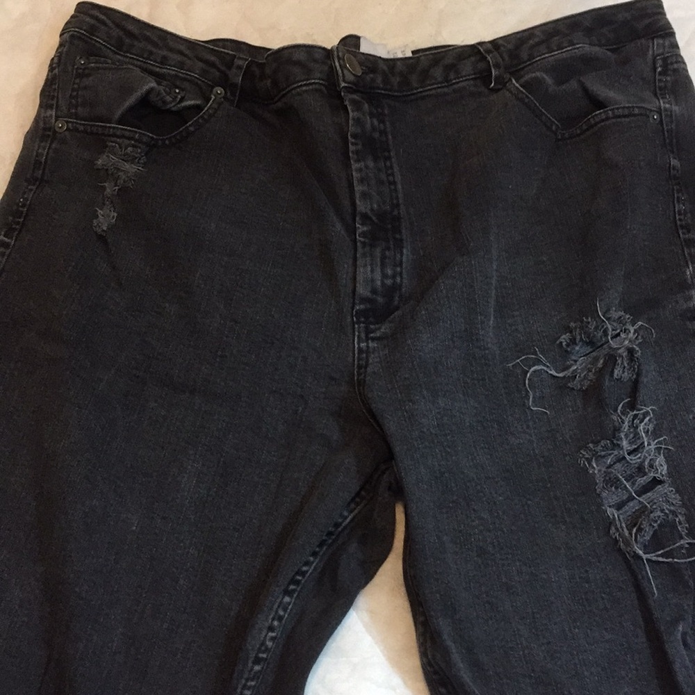 ASOS Curve Distressed Jeans, 20